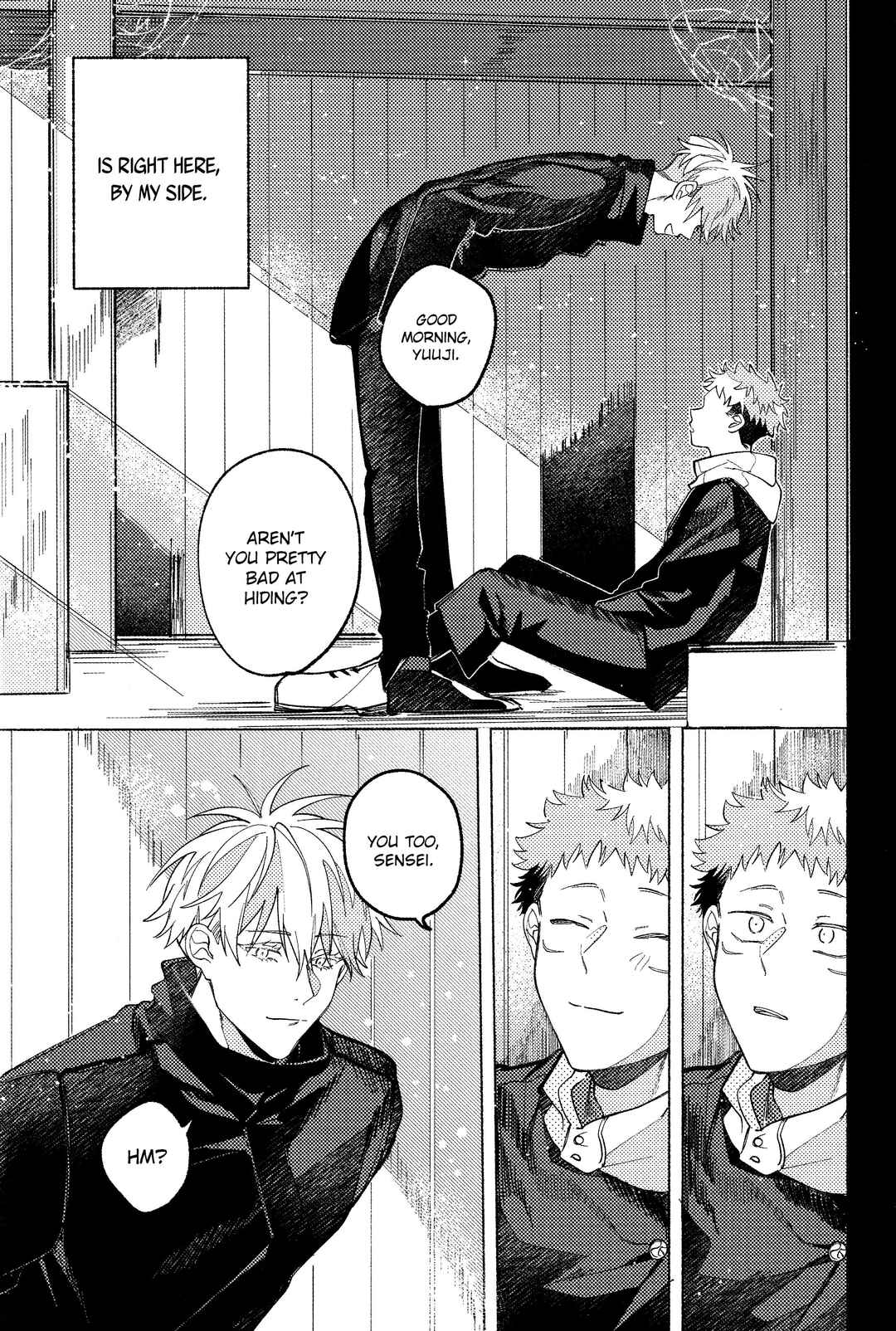 Page 46 Chapter Unknown_dba2 Jujutsu Kaisen - Tsukihi wo Hami Ai wo Shiru (Doujinshi)