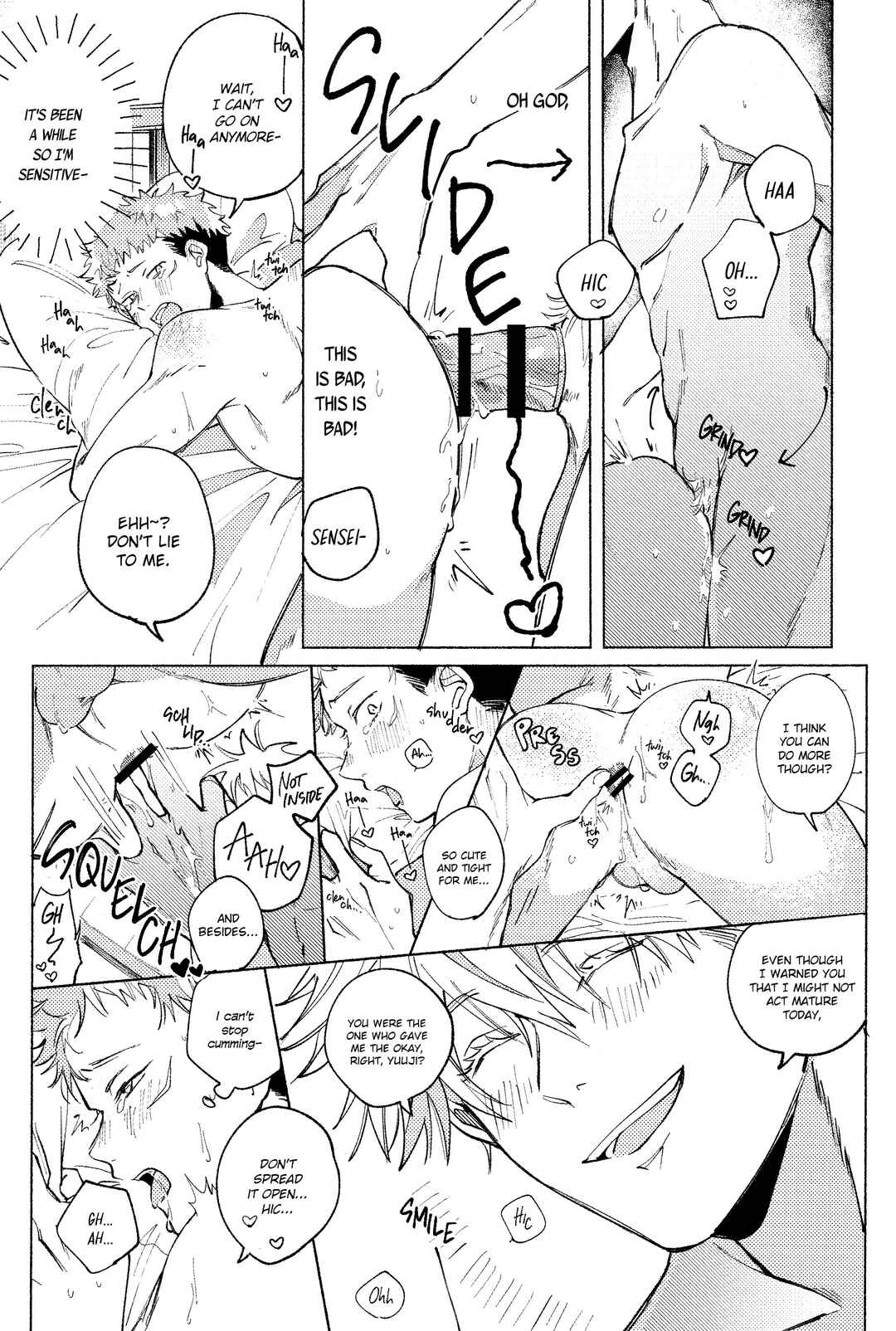 Page 64 Chapter Unknown_dba2 Jujutsu Kaisen - Tsukihi wo Hami Ai wo Shiru (Doujinshi)
