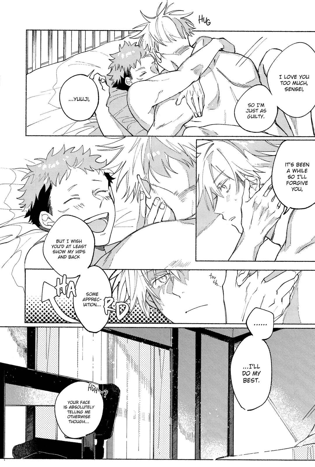 Page 67 Chapter Unknown_dba2 Jujutsu Kaisen - Tsukihi wo Hami Ai wo Shiru (Doujinshi)