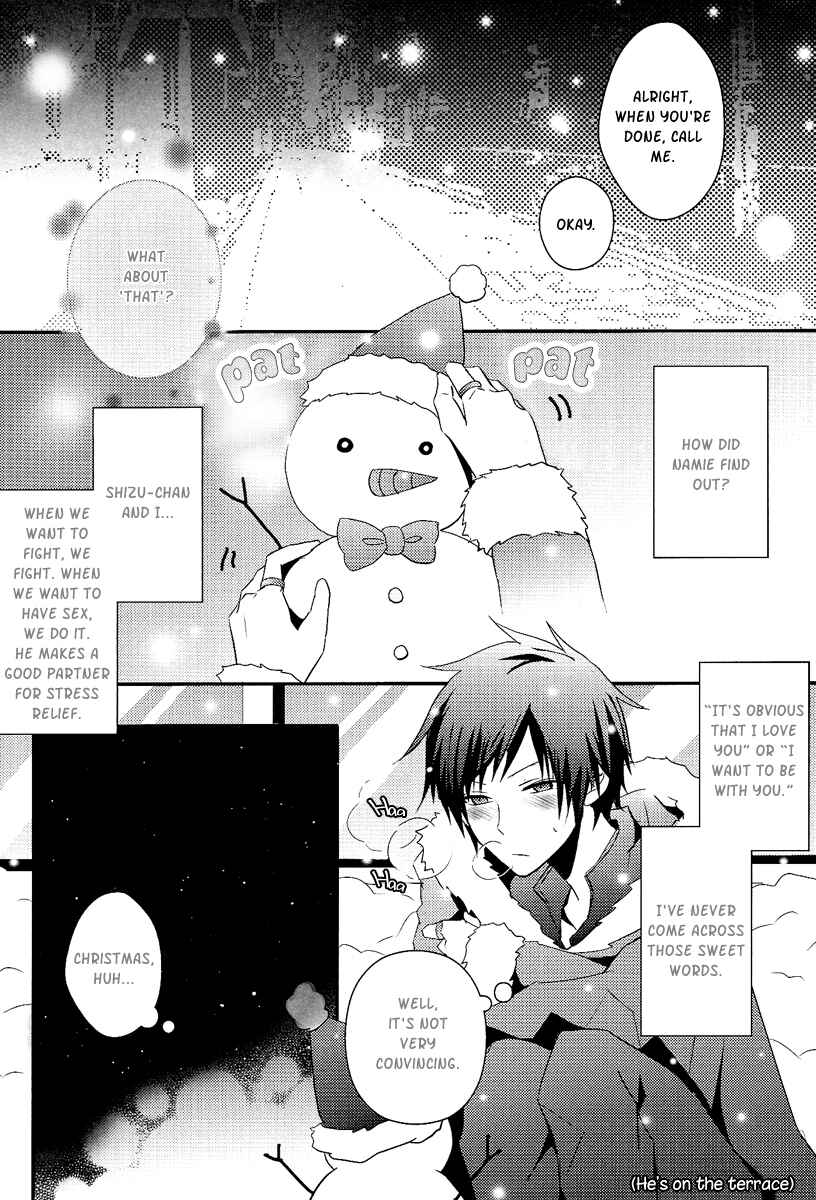 Page 12 Chapter Unknown_1ede Durarara!! - Batenfuku no Santa Claus (Doujinshi)