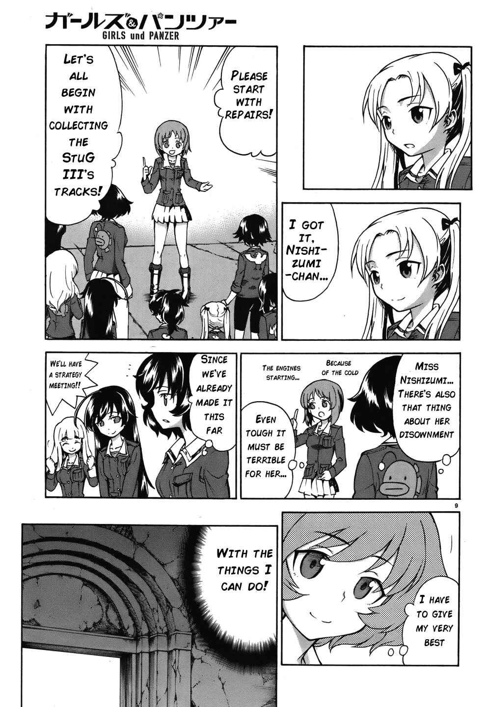 Page 9 Chapter 13 Girls und Panzer