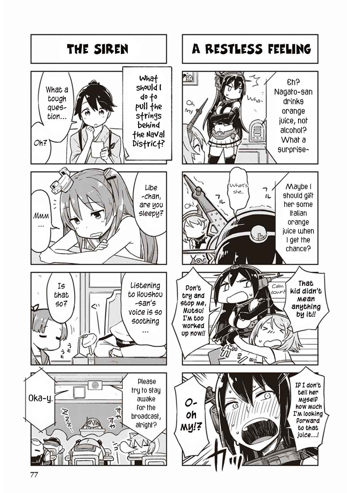 Page 5 Chapter 11 Kantai Collection -KanColle- Anthology Comic Yokosuka Guardian Office Edition
