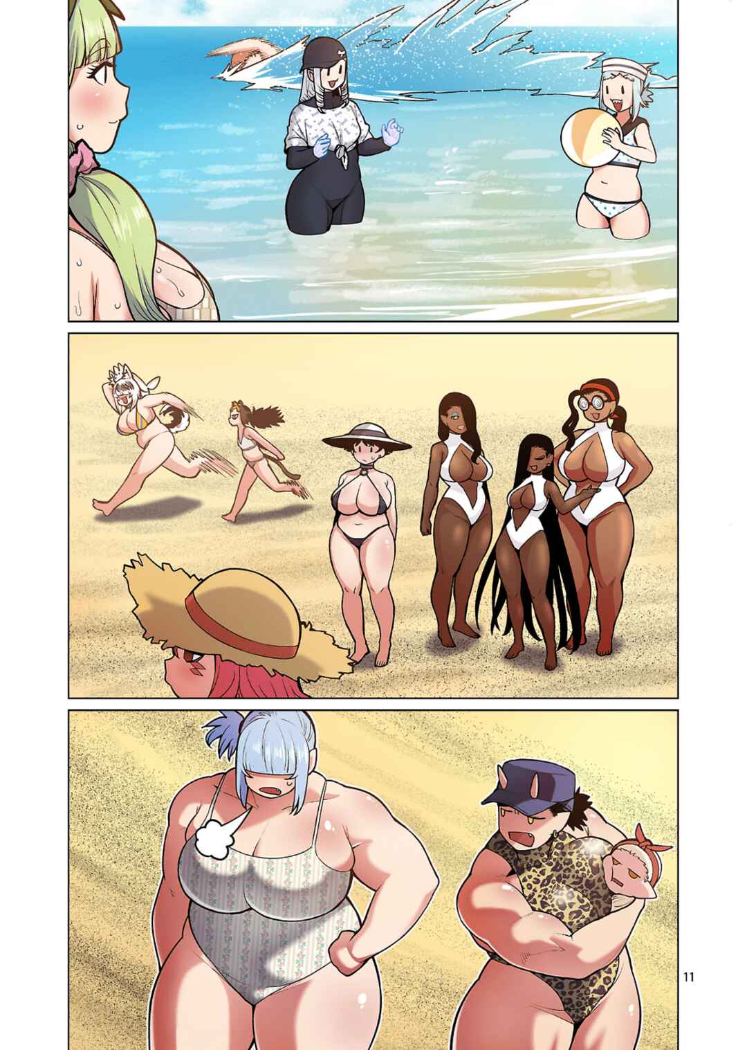 Page 12 Chapter 21 Shin Elf-san wa Yaserarenai. (Official Colored)