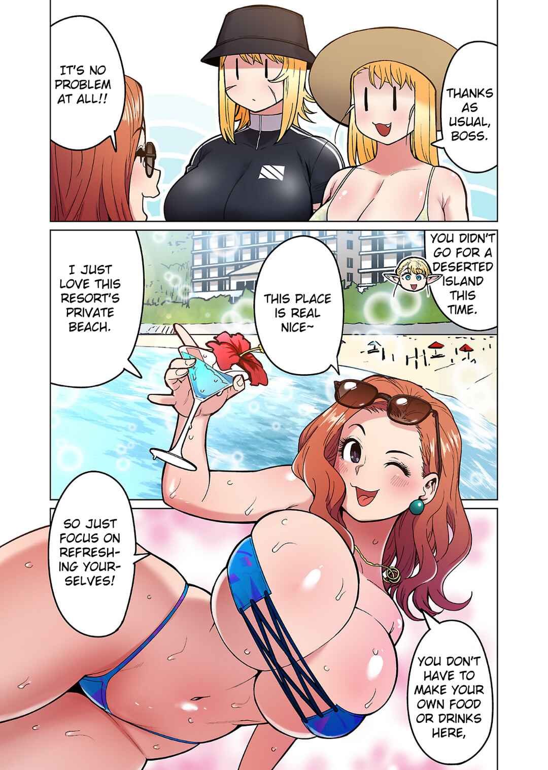 Page 9 Chapter 21 Shin Elf-san wa Yaserarenai. (Official Colored)