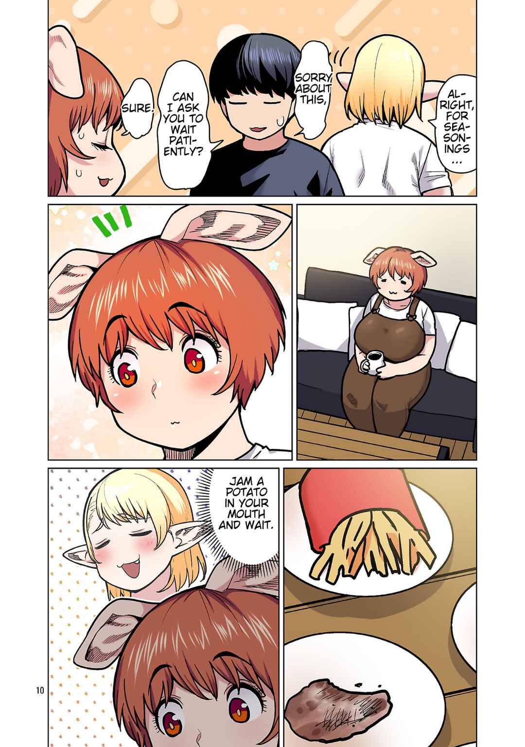 Page 11 Chapter 25 Shin Elf-san wa Yaserarenai. (Official Colored)