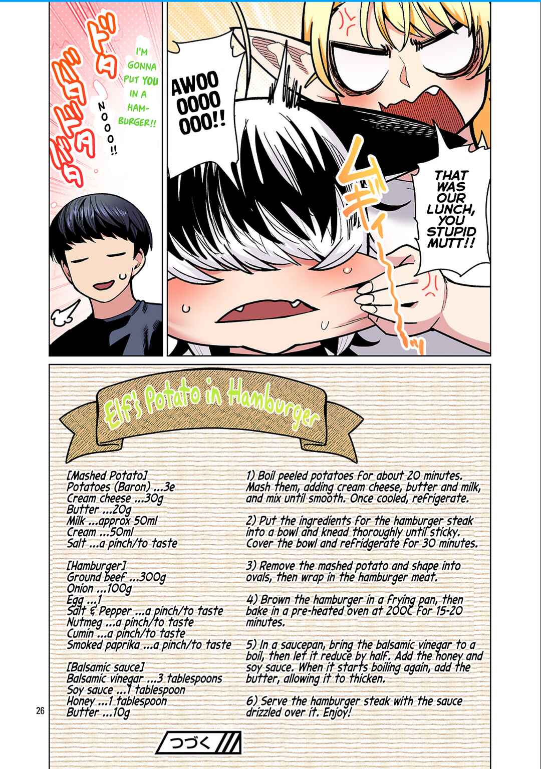 Page 27 Chapter 25 Shin Elf-san wa Yaserarenai. (Official Colored)