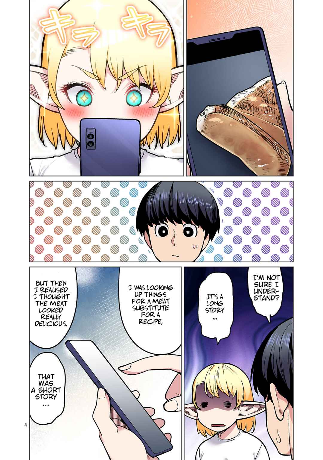 Page 5 Chapter 25 Shin Elf-san wa Yaserarenai. (Official Colored)