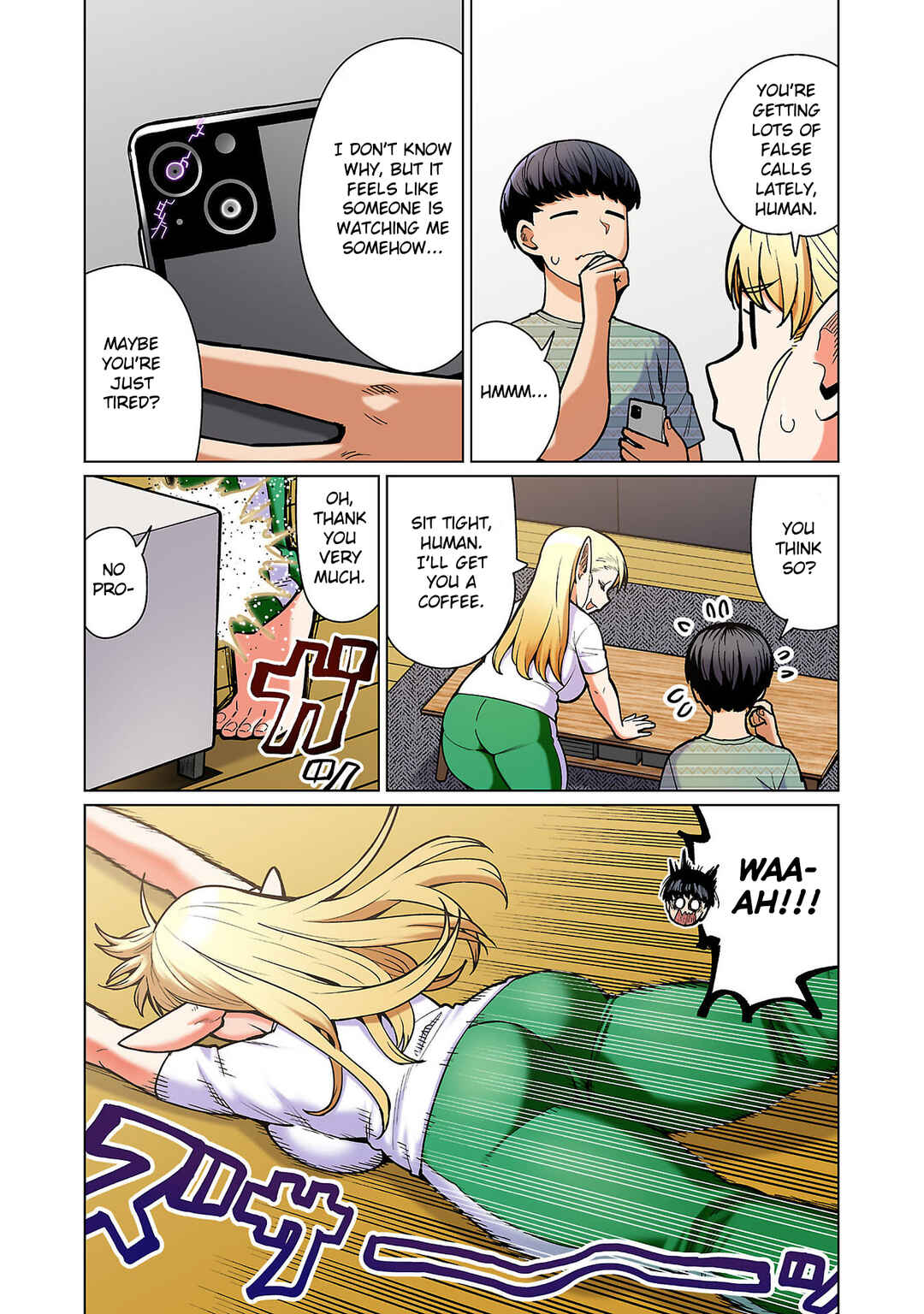 Page 10 Chapter 14 Shin Elf-san wa Yaserarenai. (Official Colored)