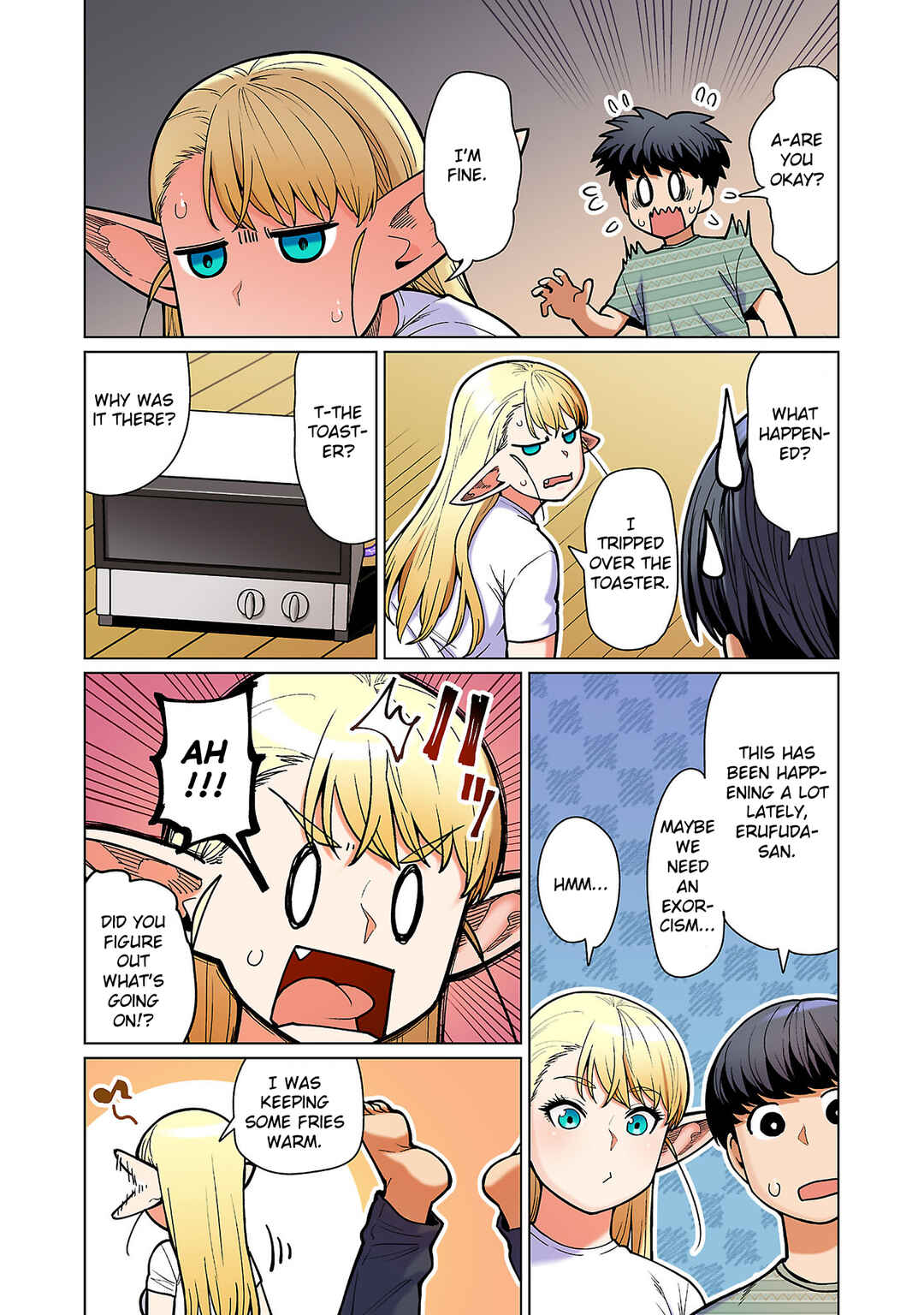 Page 11 Chapter 14 Shin Elf-san wa Yaserarenai. (Official Colored)