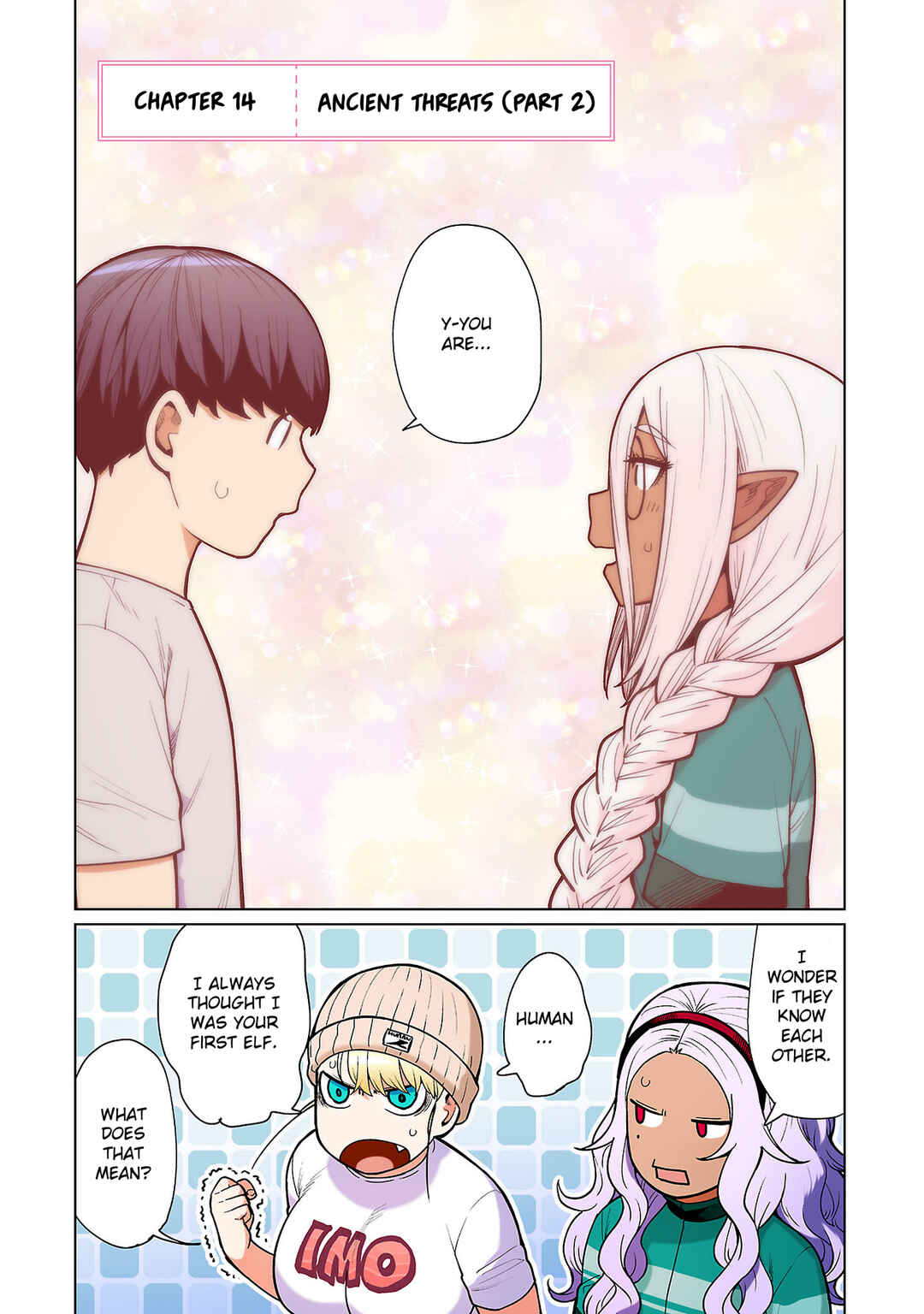 Page 2 Chapter 14 Shin Elf-san wa Yaserarenai. (Official Colored)