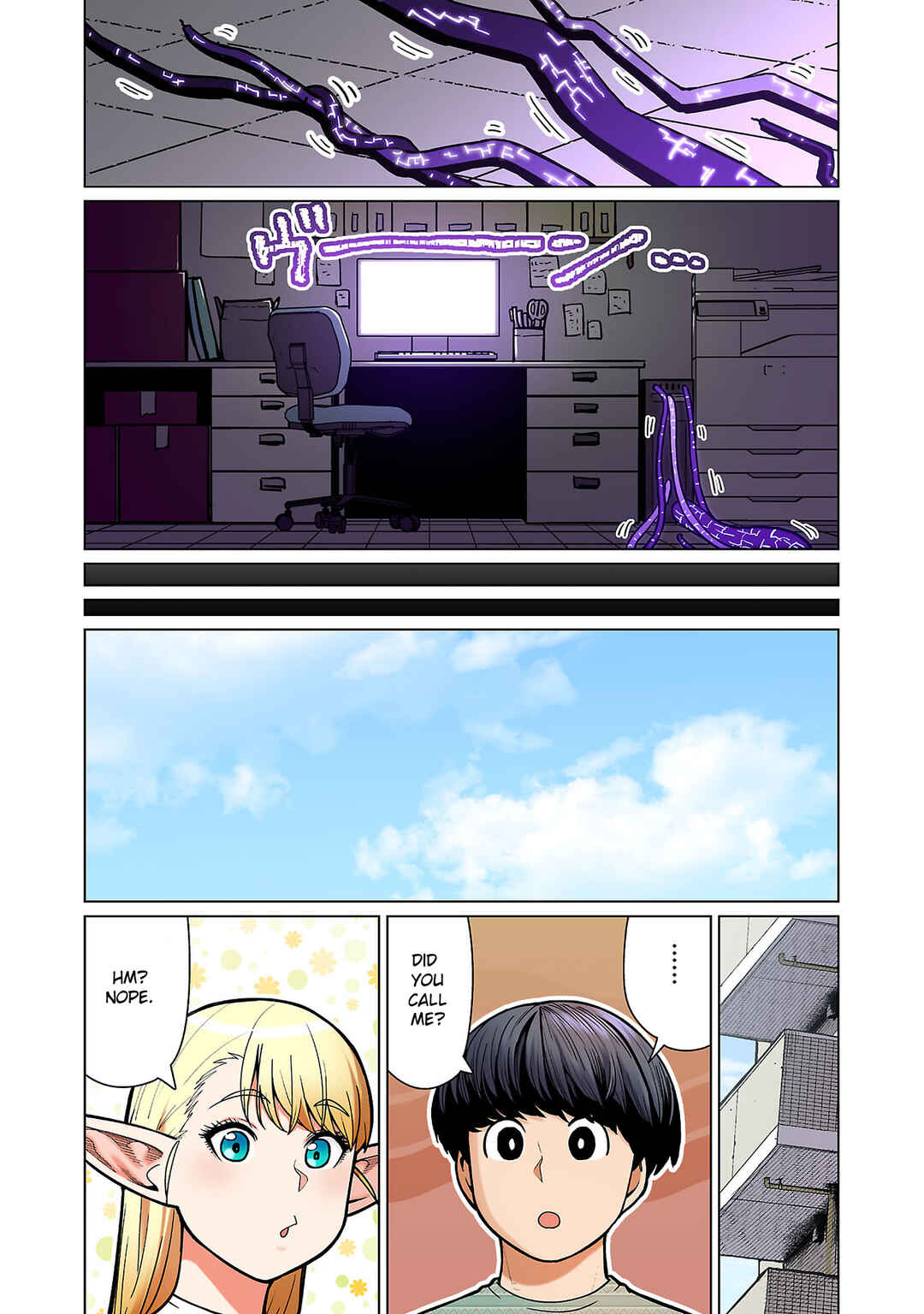 Page 9 Chapter 14 Shin Elf-san wa Yaserarenai. (Official Colored)