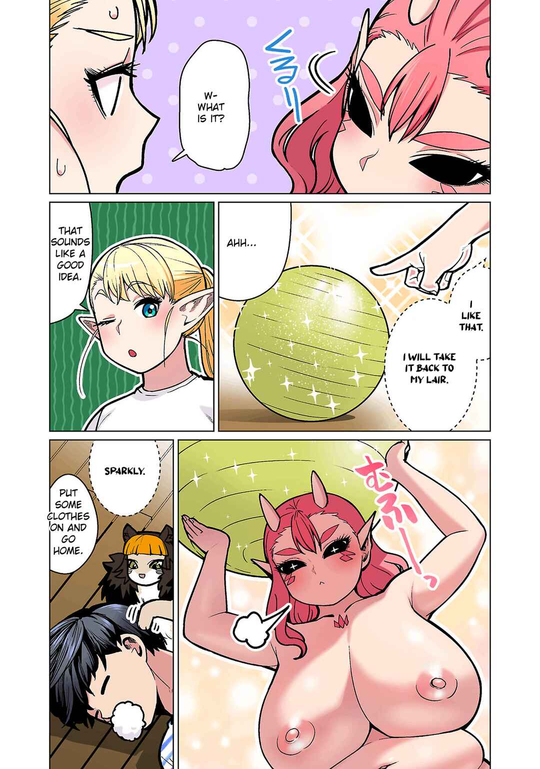 Page 28 Chapter 19 Shin Elf-san wa Yaserarenai. (Official Colored)