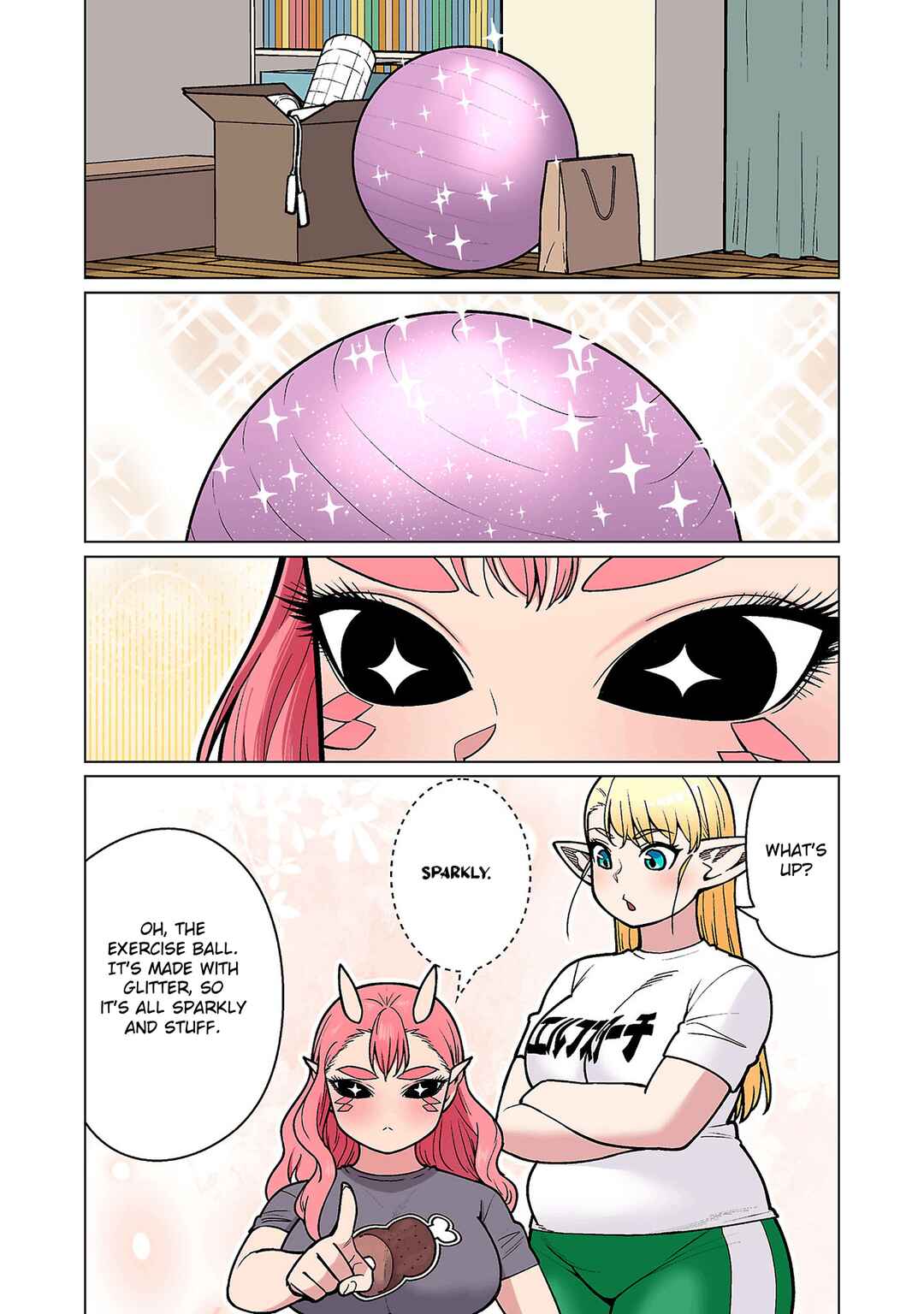Page 8 Chapter 19 Shin Elf-san wa Yaserarenai. (Official Colored)