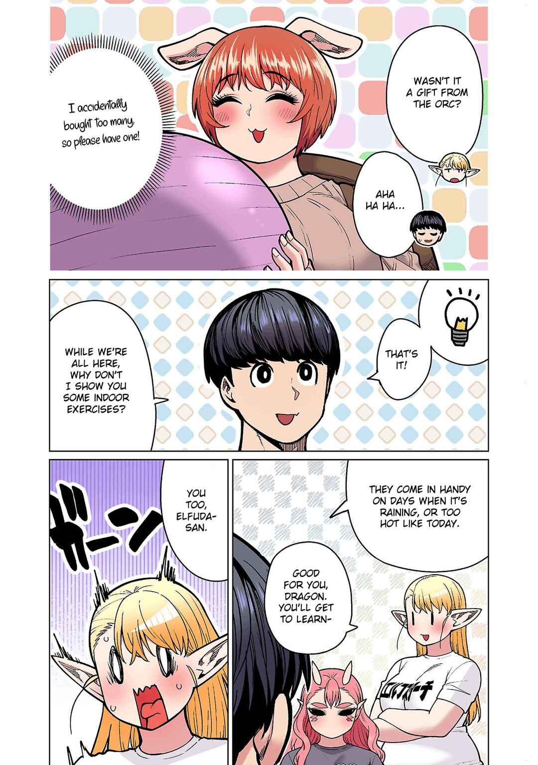 Page 9 Chapter 19 Shin Elf-san wa Yaserarenai. (Official Colored)