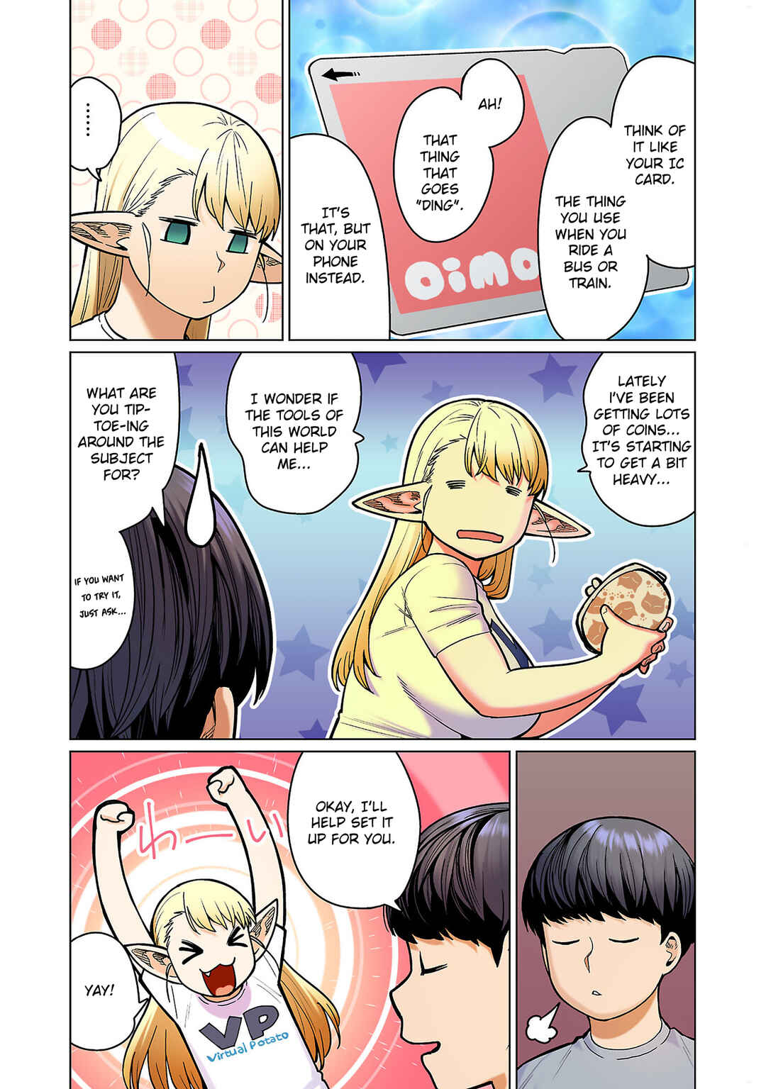 Page 19 Chapter 15.5 Shin Elf-san wa Yaserarenai. (Official Colored)