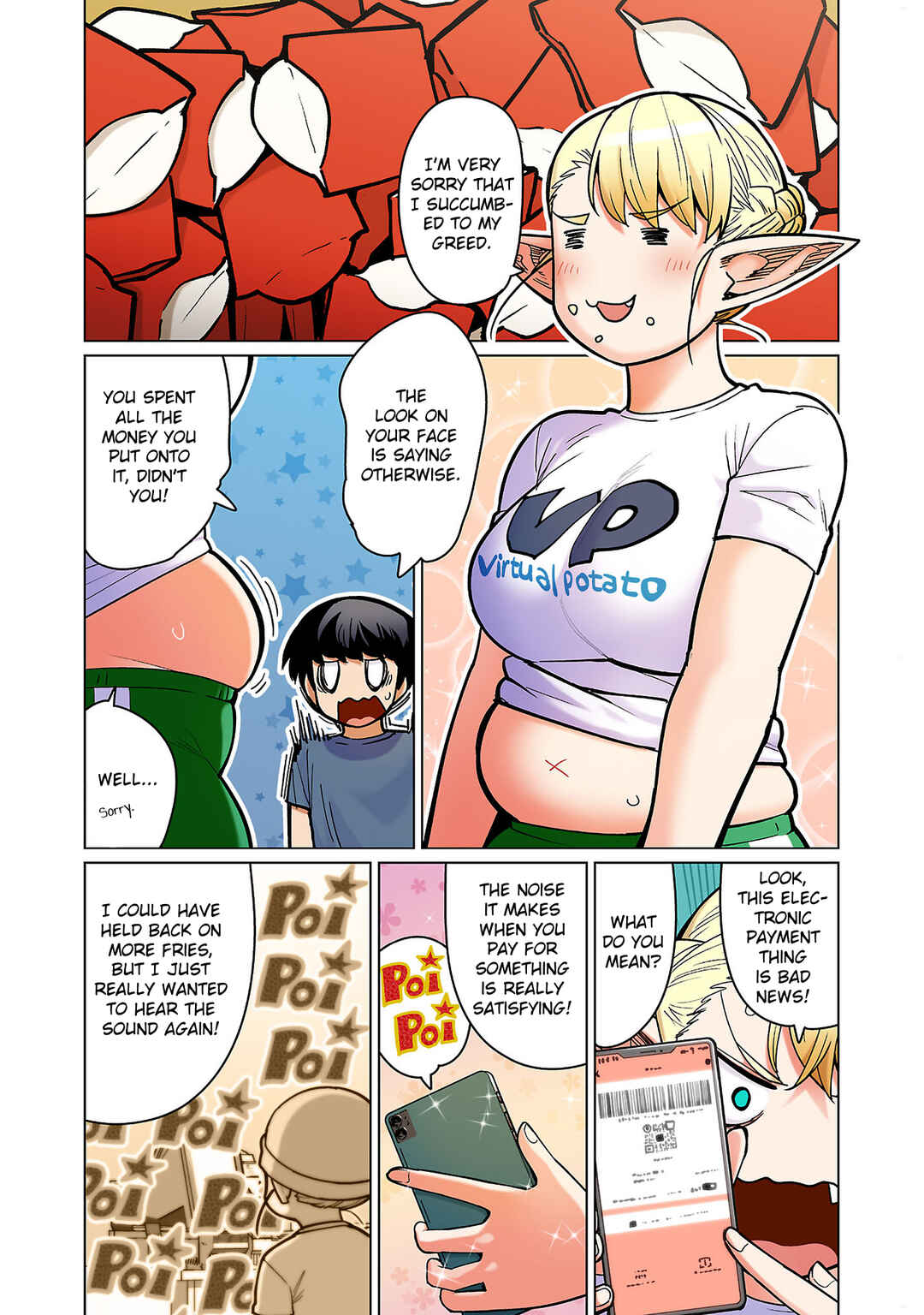 Page 21 Chapter 15.5 Shin Elf-san wa Yaserarenai. (Official Colored)