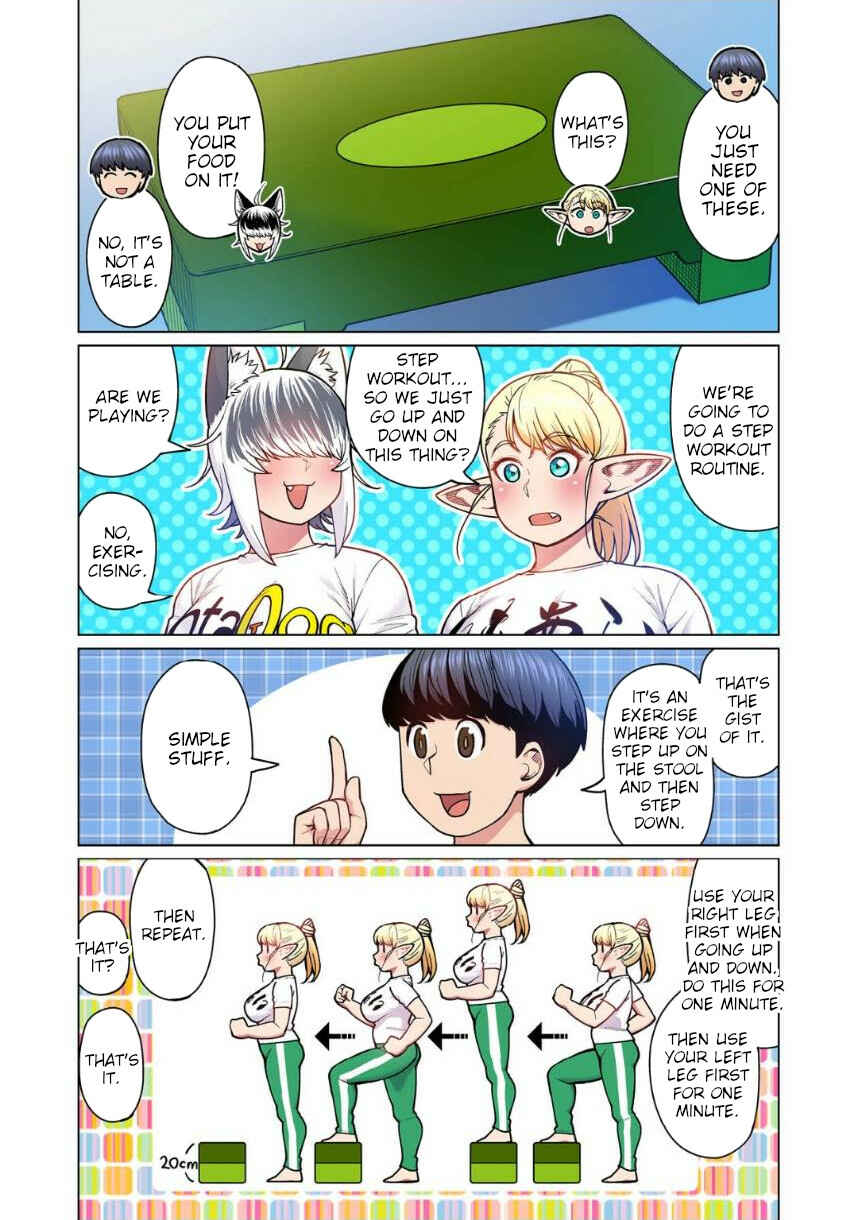 Page 17 Chapter 4 Shin Elf-san wa Yaserarenai. (Official Colored)