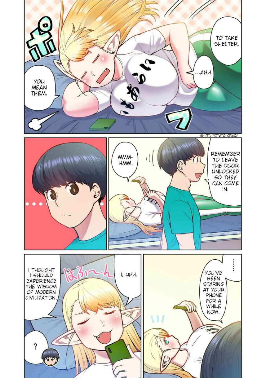 Page 3 Chapter 4 Shin Elf-san wa Yaserarenai. (Official Colored)
