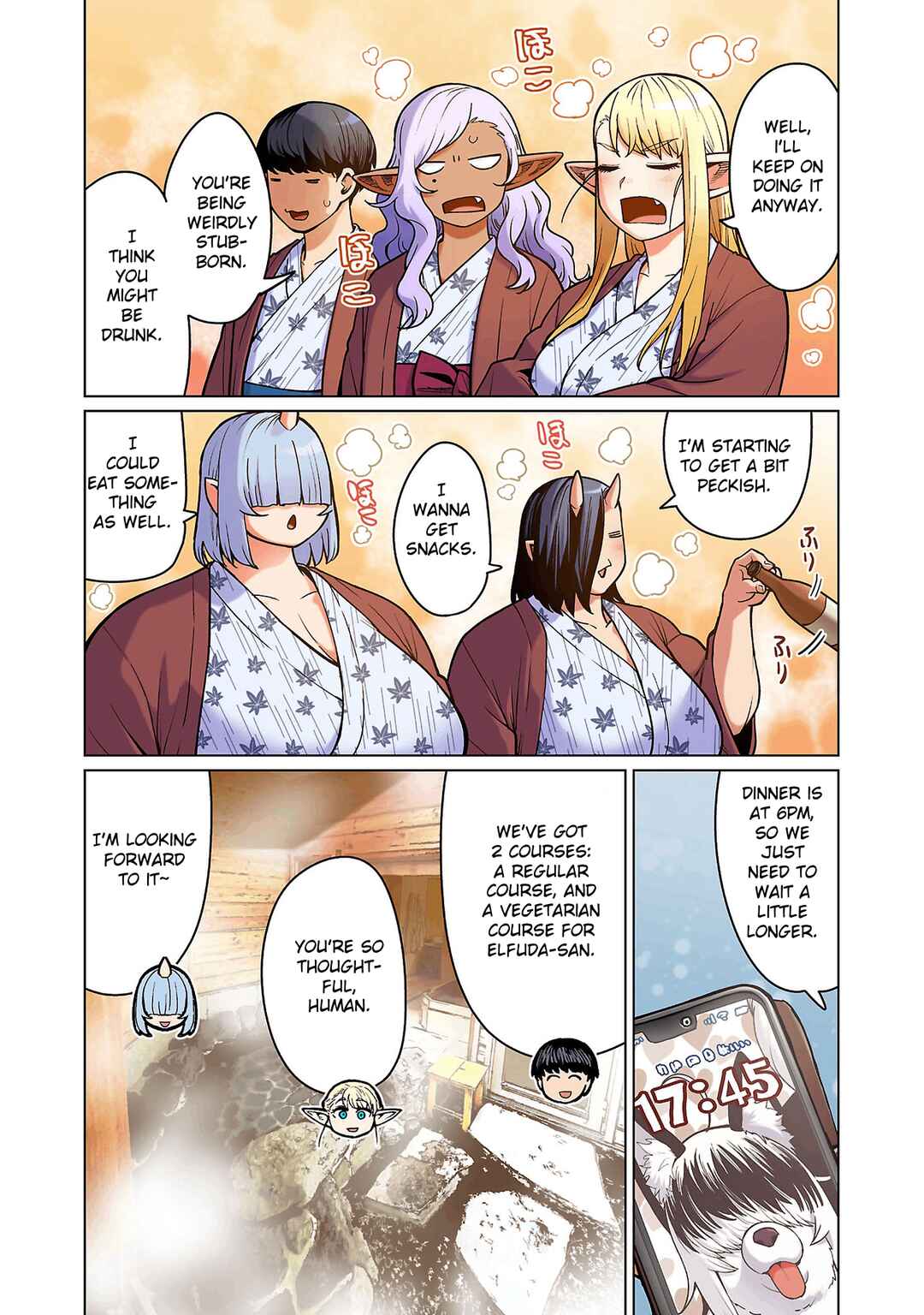 Page 22 Chapter 16 Shin Elf-san wa Yaserarenai. (Official Colored)