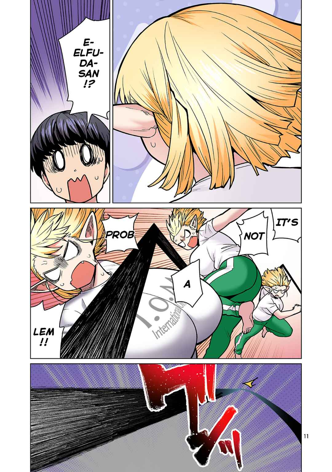Page 11 Chapter 23 Shin Elf-san wa Yaserarenai. (Official Colored)
