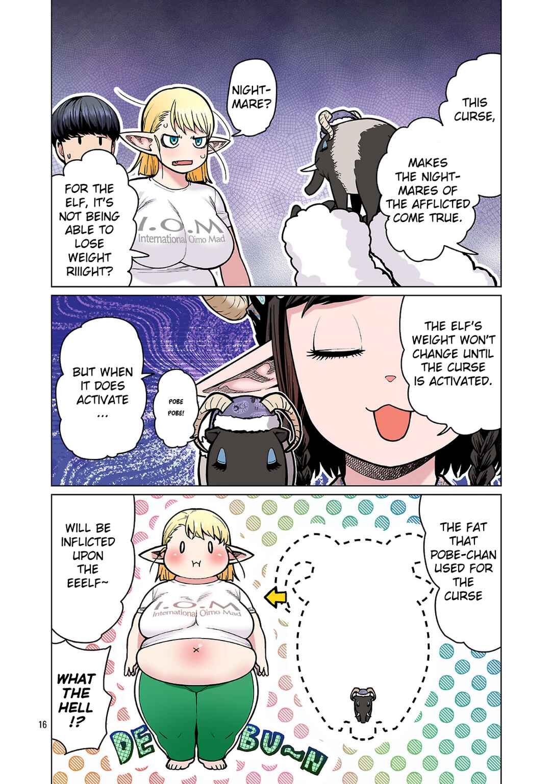 Page 16 Chapter 23 Shin Elf-san wa Yaserarenai. (Official Colored)