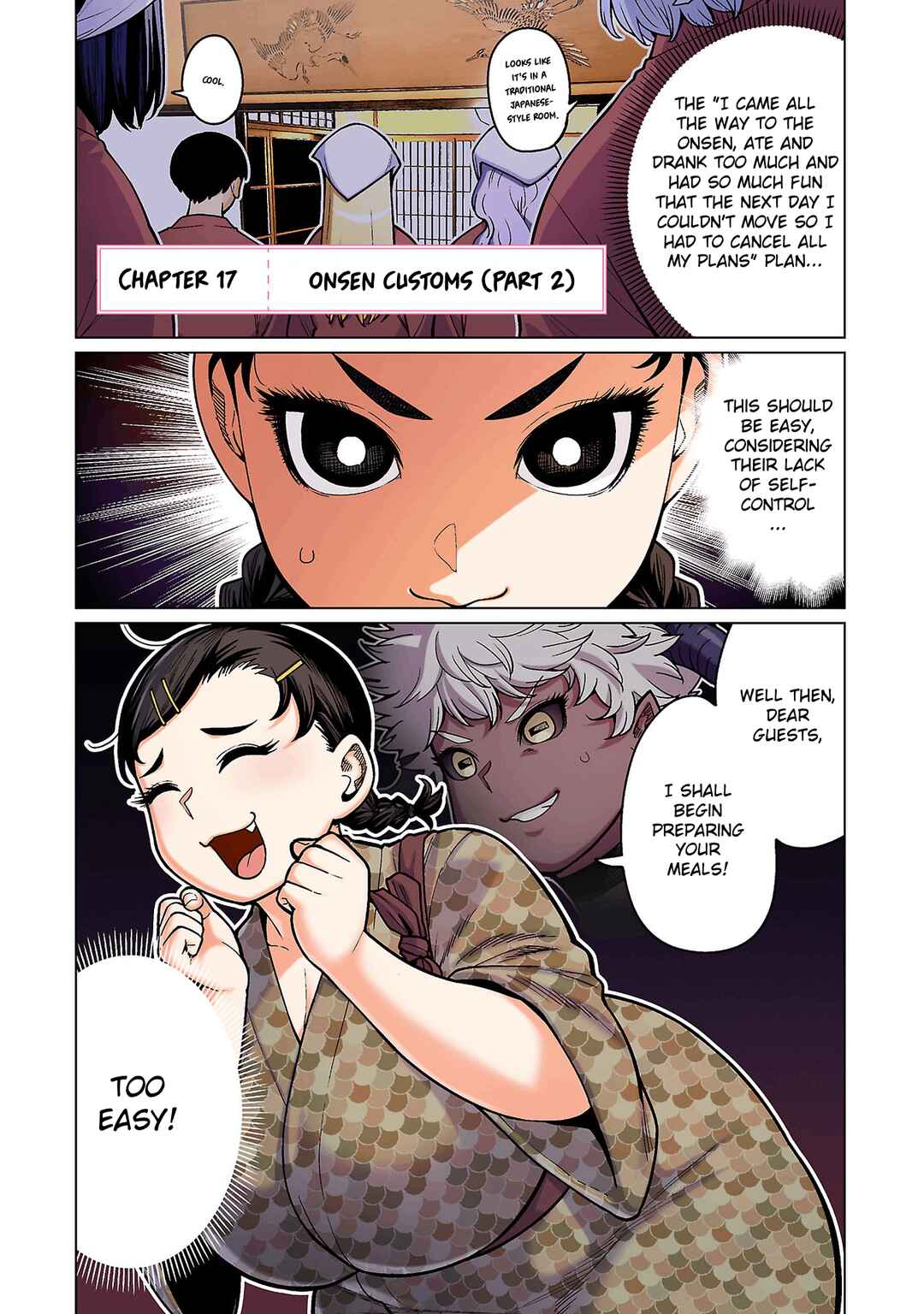 Page 1 Chapter 17 Shin Elf-san wa Yaserarenai. (Official Colored)