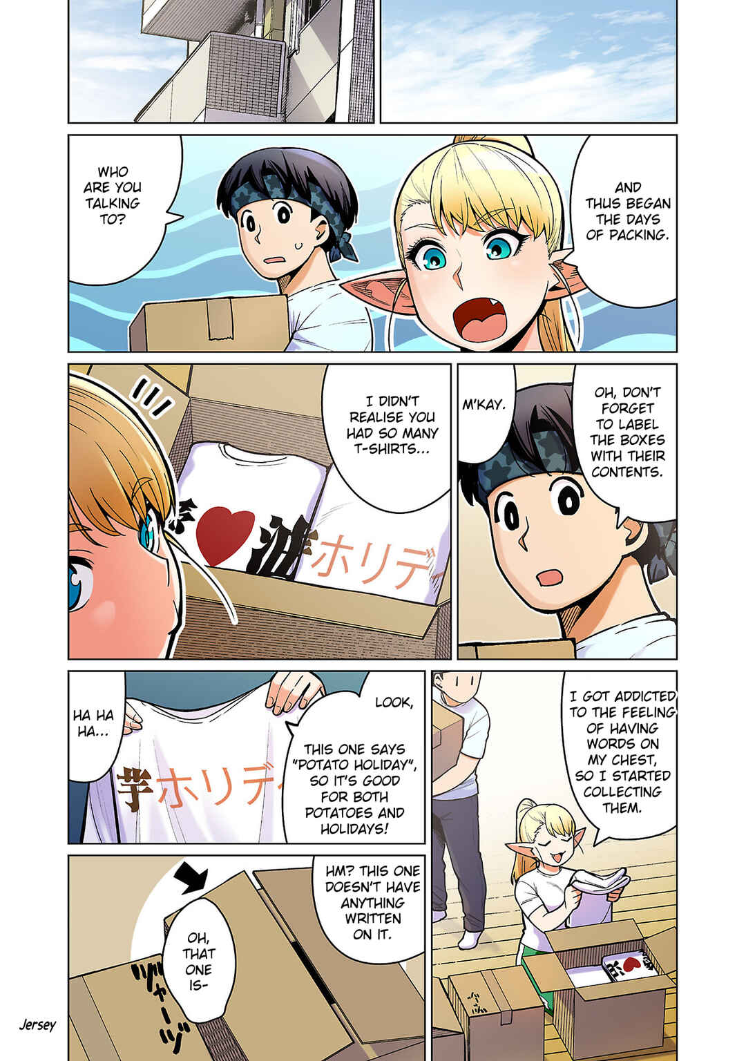Page 21 Chapter 15 Shin Elf-san wa Yaserarenai. (Official Colored)