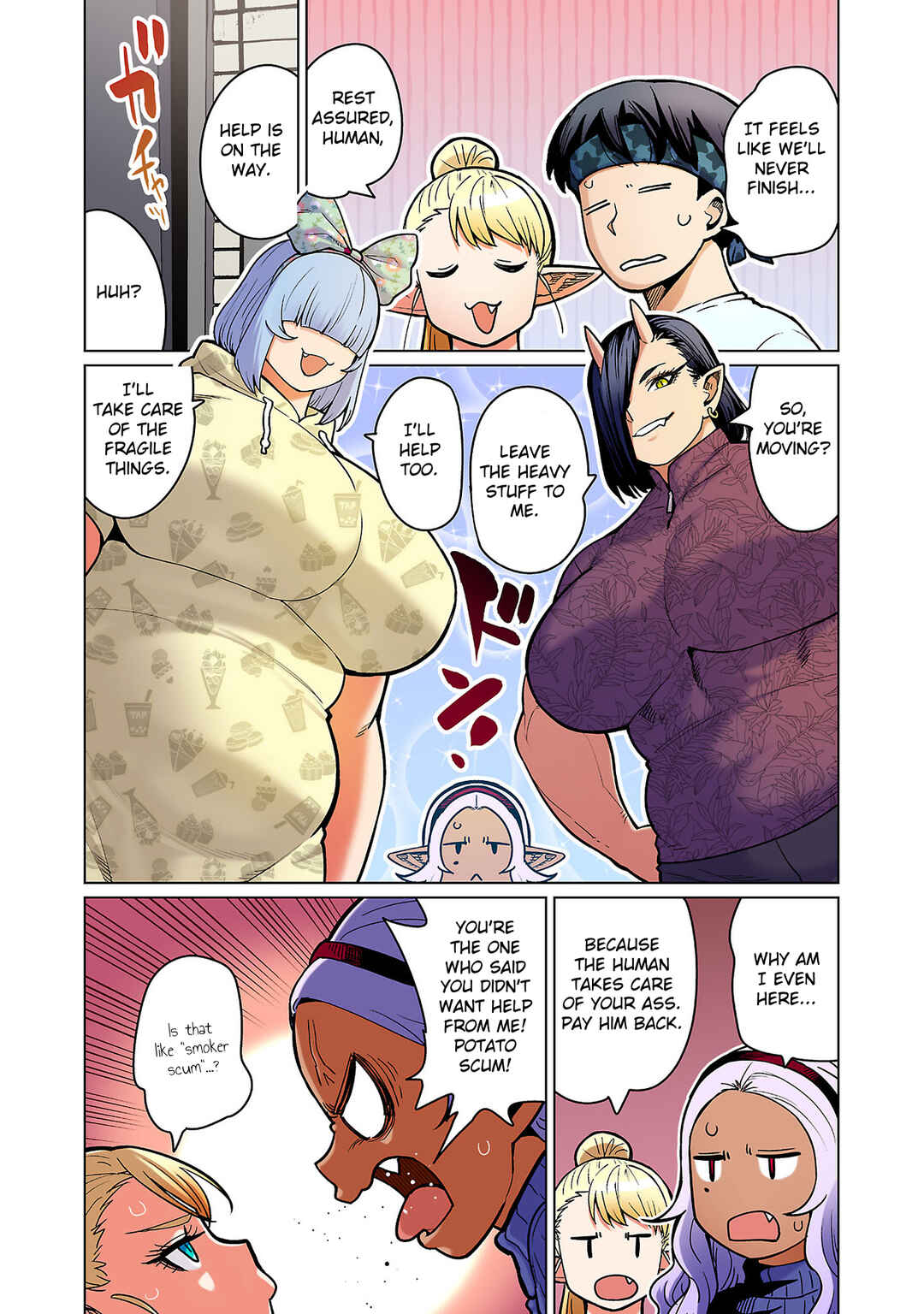 Page 24 Chapter 15 Shin Elf-san wa Yaserarenai. (Official Colored)