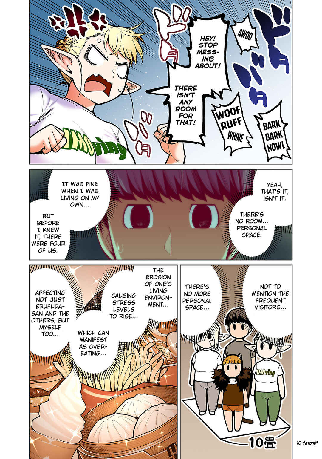 Page 8 Chapter 15 Shin Elf-san wa Yaserarenai. (Official Colored)