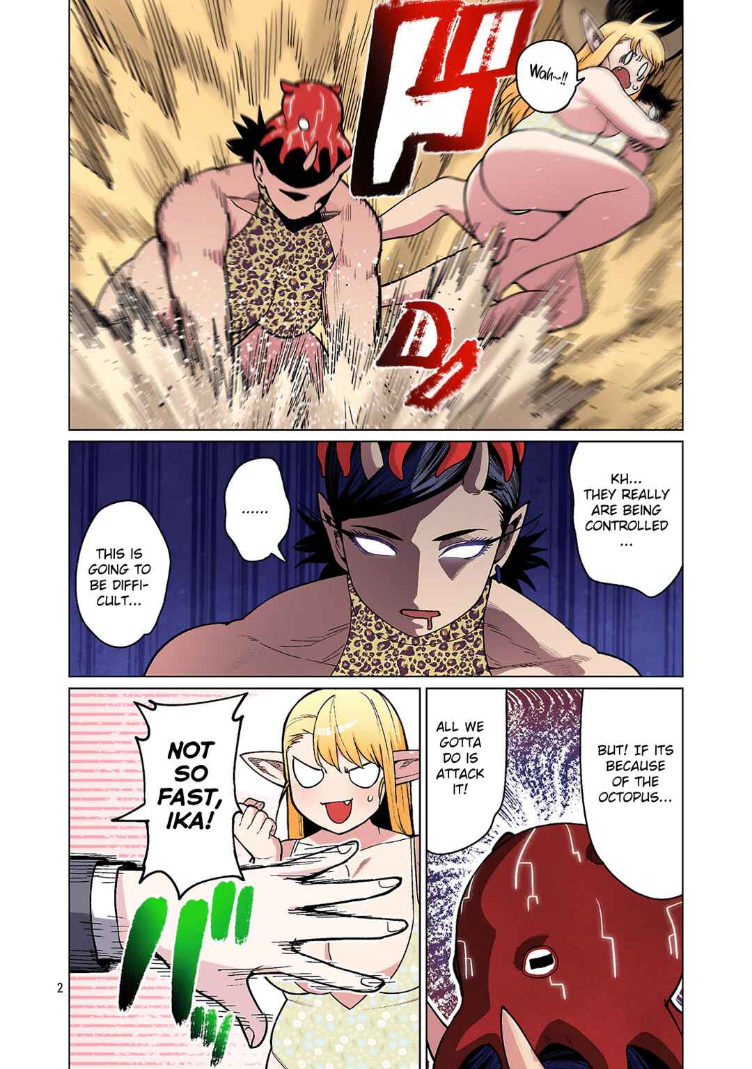 Page 2 Chapter 22 Shin Elf-san wa Yaserarenai. (Official Colored)