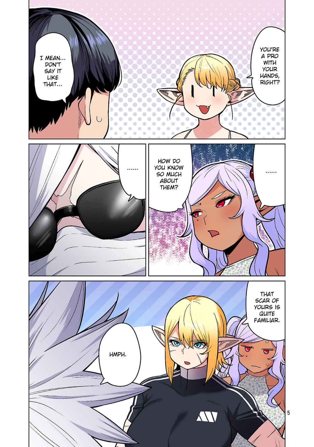 Page 5 Chapter 22 Shin Elf-san wa Yaserarenai. (Official Colored)