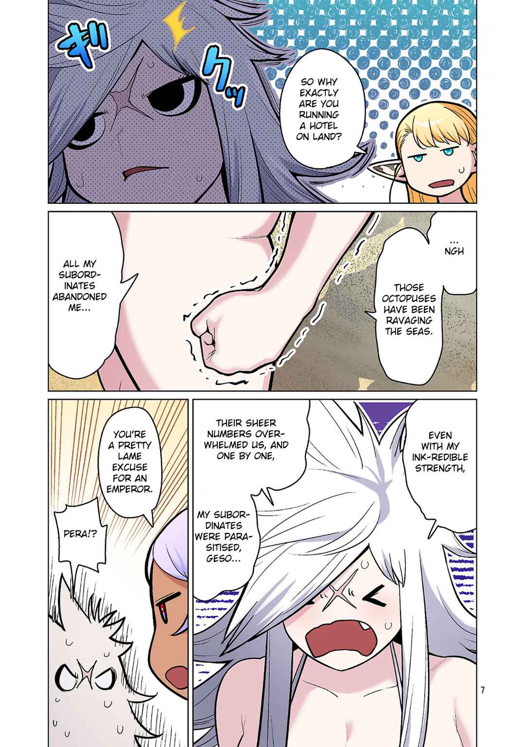 Page 7 Chapter 22 Shin Elf-san wa Yaserarenai. (Official Colored)