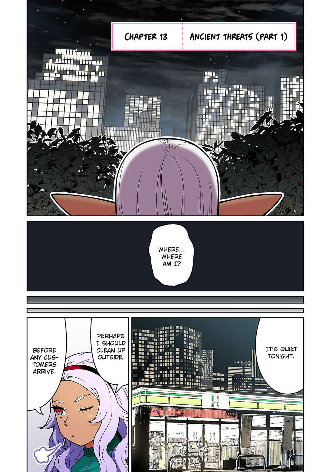 Page 3 Chapter 13 Shin Elf-san wa Yaserarenai. (Official Colored)