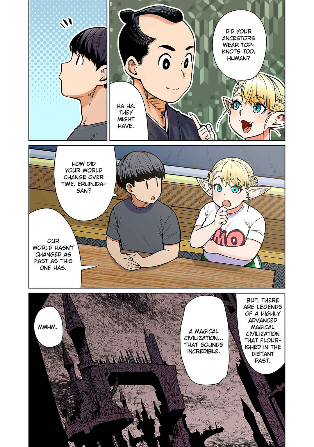 Page 6 Chapter 13 Shin Elf-san wa Yaserarenai. (Official Colored)