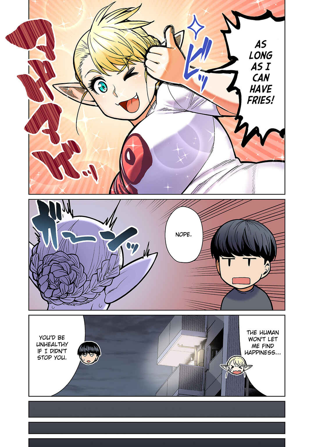 Page 8 Chapter 13 Shin Elf-san wa Yaserarenai. (Official Colored)