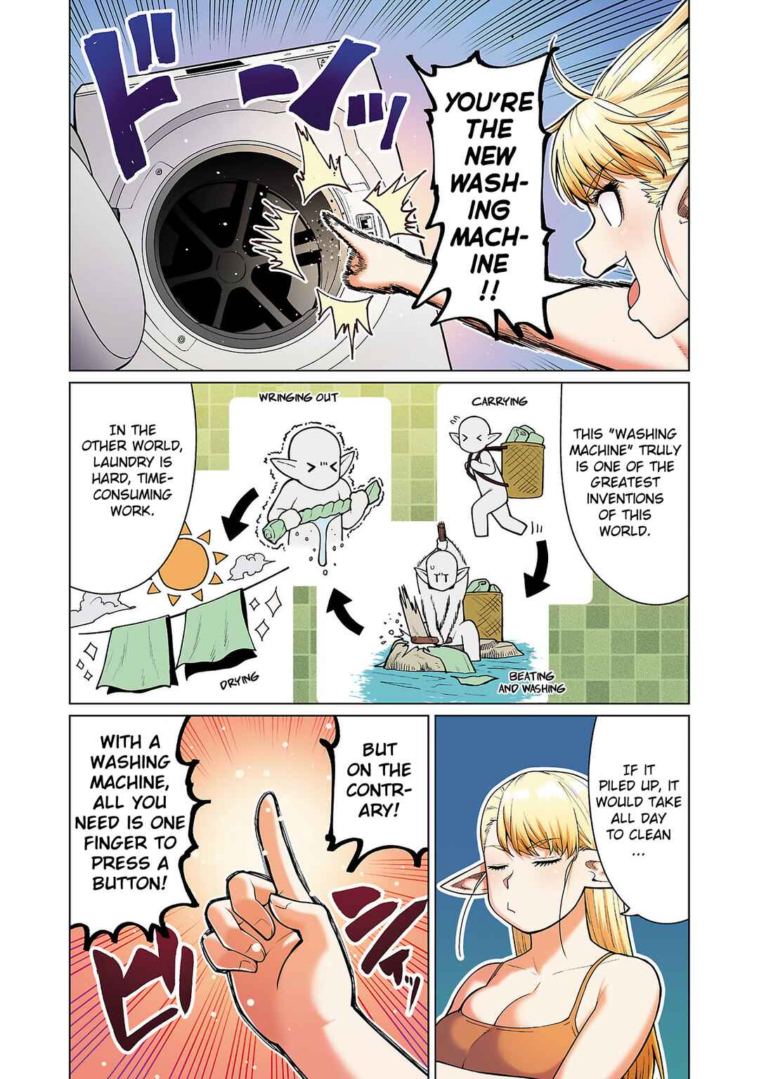 Page 18 Chapter 10.5 Shin Elf-san wa Yaserarenai. (Official Colored)
