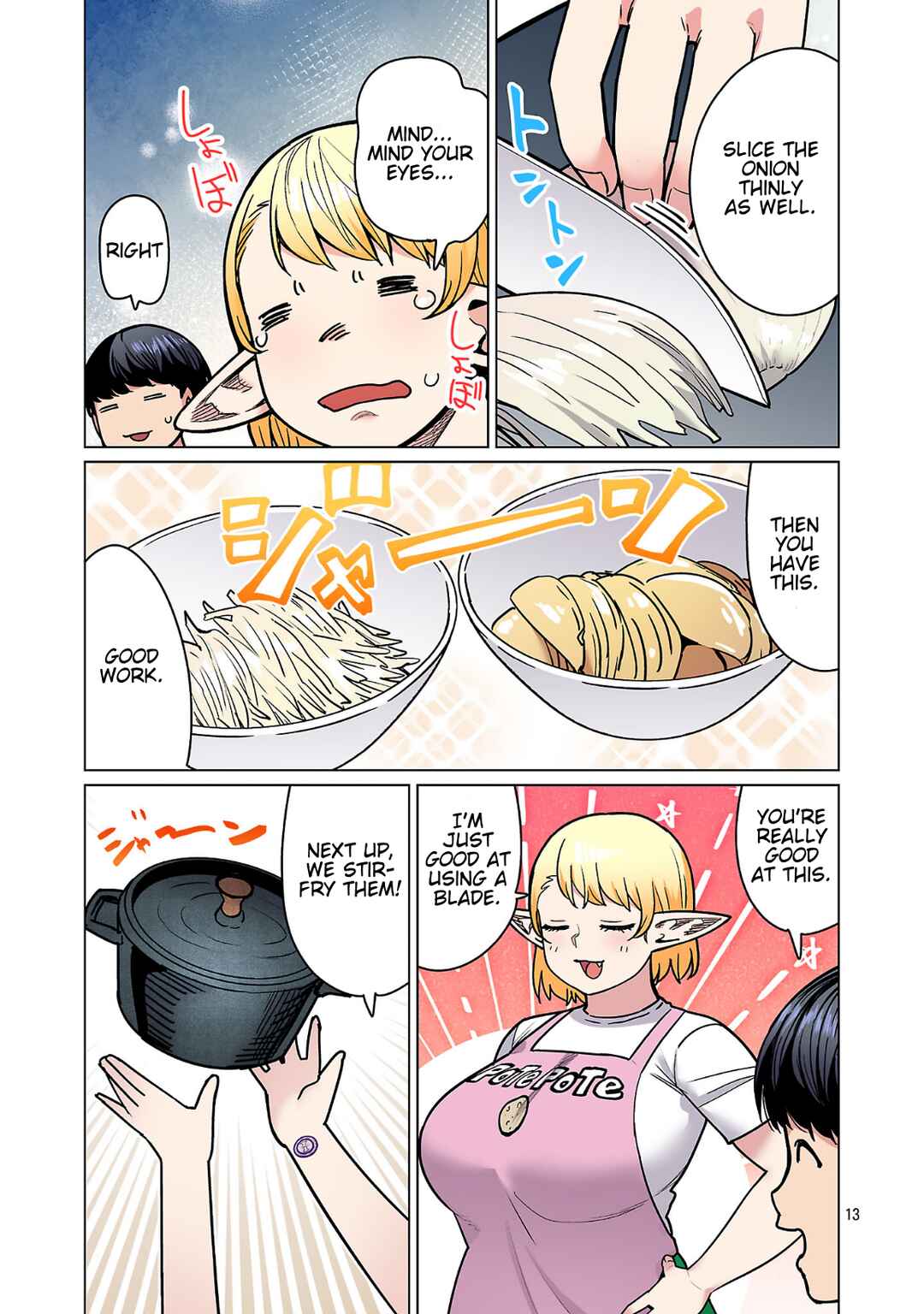 Page 14 Chapter 24 Shin Elf-san wa Yaserarenai. (Official Colored)