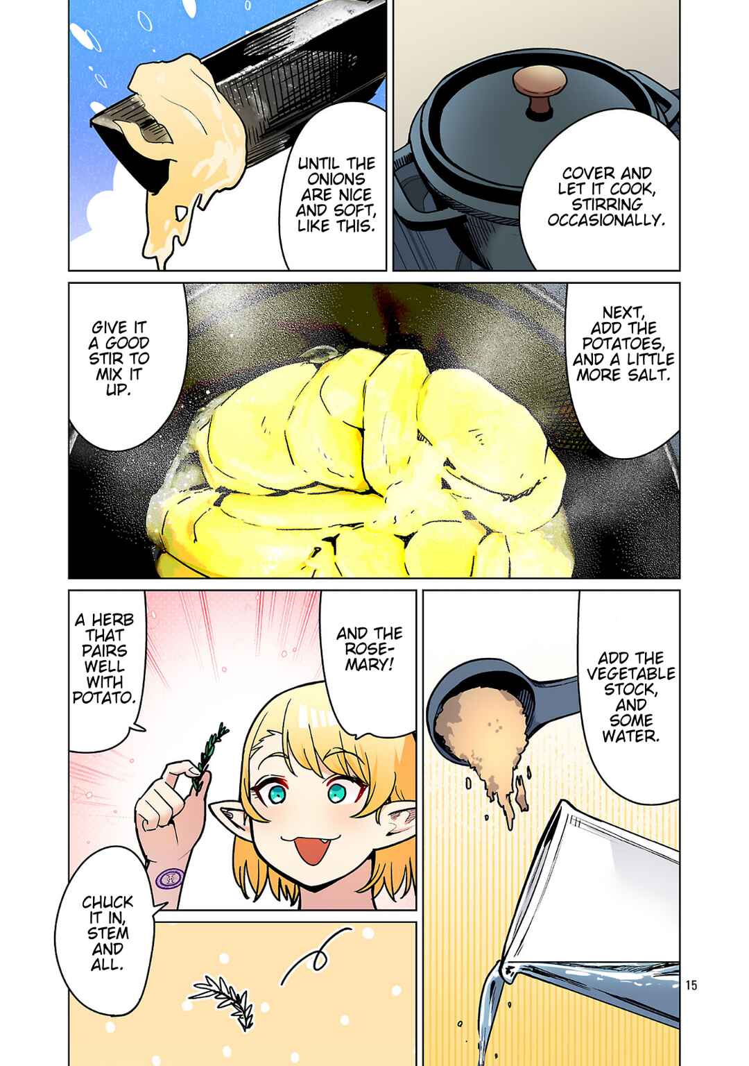 Page 16 Chapter 24 Shin Elf-san wa Yaserarenai. (Official Colored)