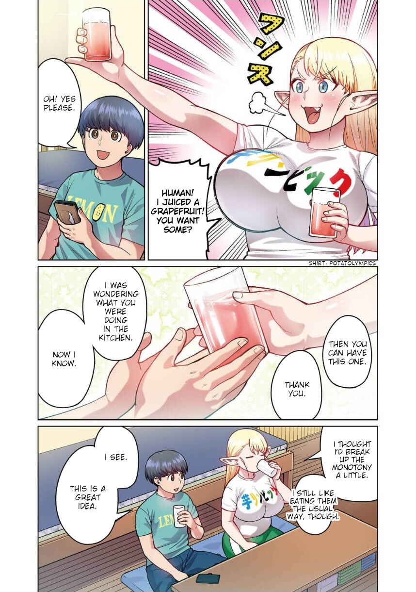 Page 3 Chapter 2 Shin Elf-san wa Yaserarenai. (Official Colored)