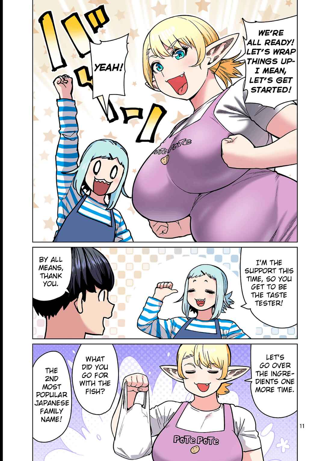 Page 12 Chapter 26 Shin Elf-san wa Yaserarenai. (Official Colored)
