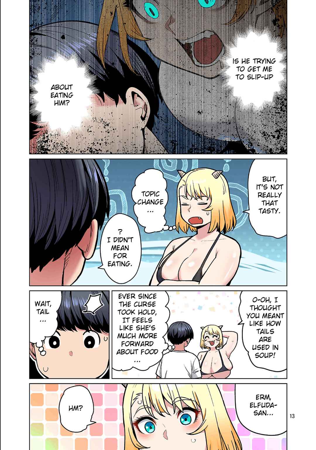 Page 15 Chapter 27 Shin Elf-san wa Yaserarenai. (Official Colored)