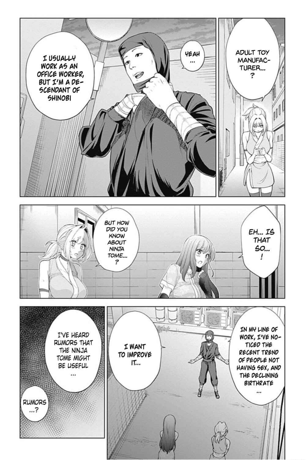 Page 7 Chapter 37 Kunoichi no Ichi! no Ni