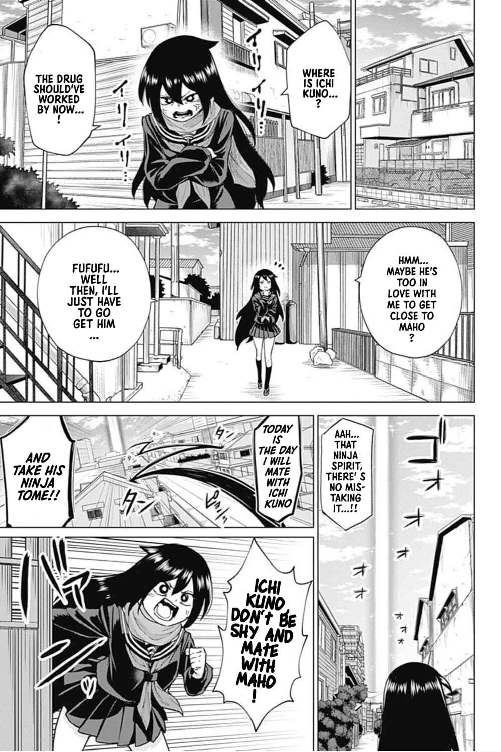 Page 11 Chapter 17 Kunoichi no Ichi! no Ni