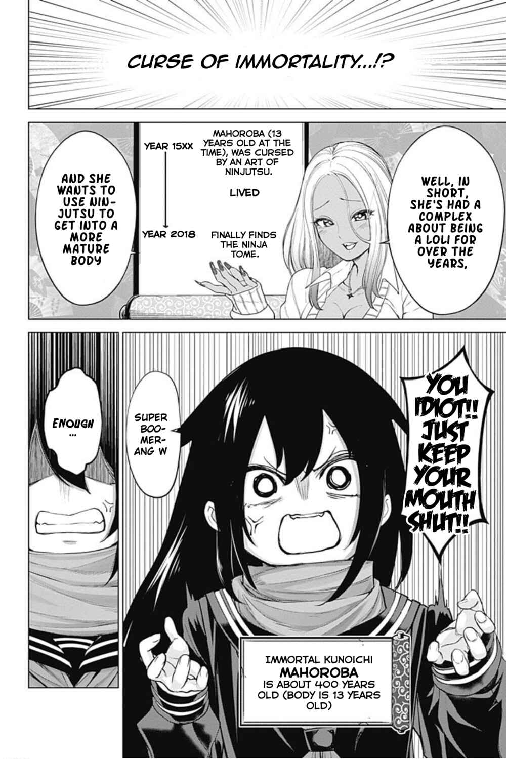 Page 4 Chapter 17 Kunoichi no Ichi! no Ni