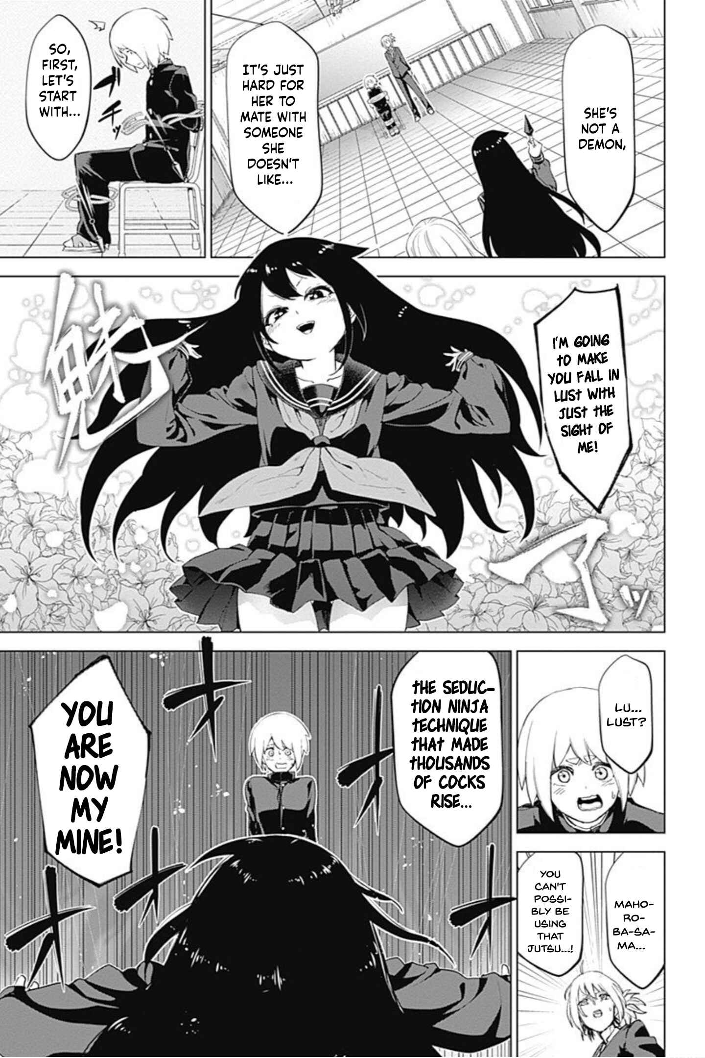 Page 9 Chapter 6 Kunoichi no Ichi! no Ni