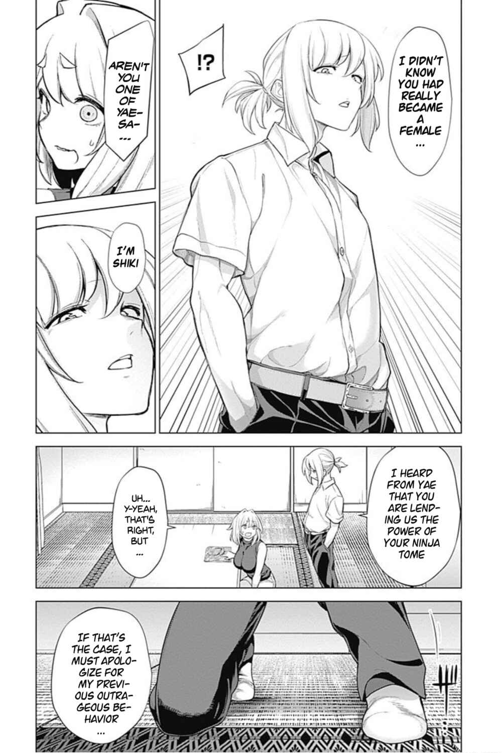 Page 5 Chapter 35 Kunoichi no Ichi! no Ni
