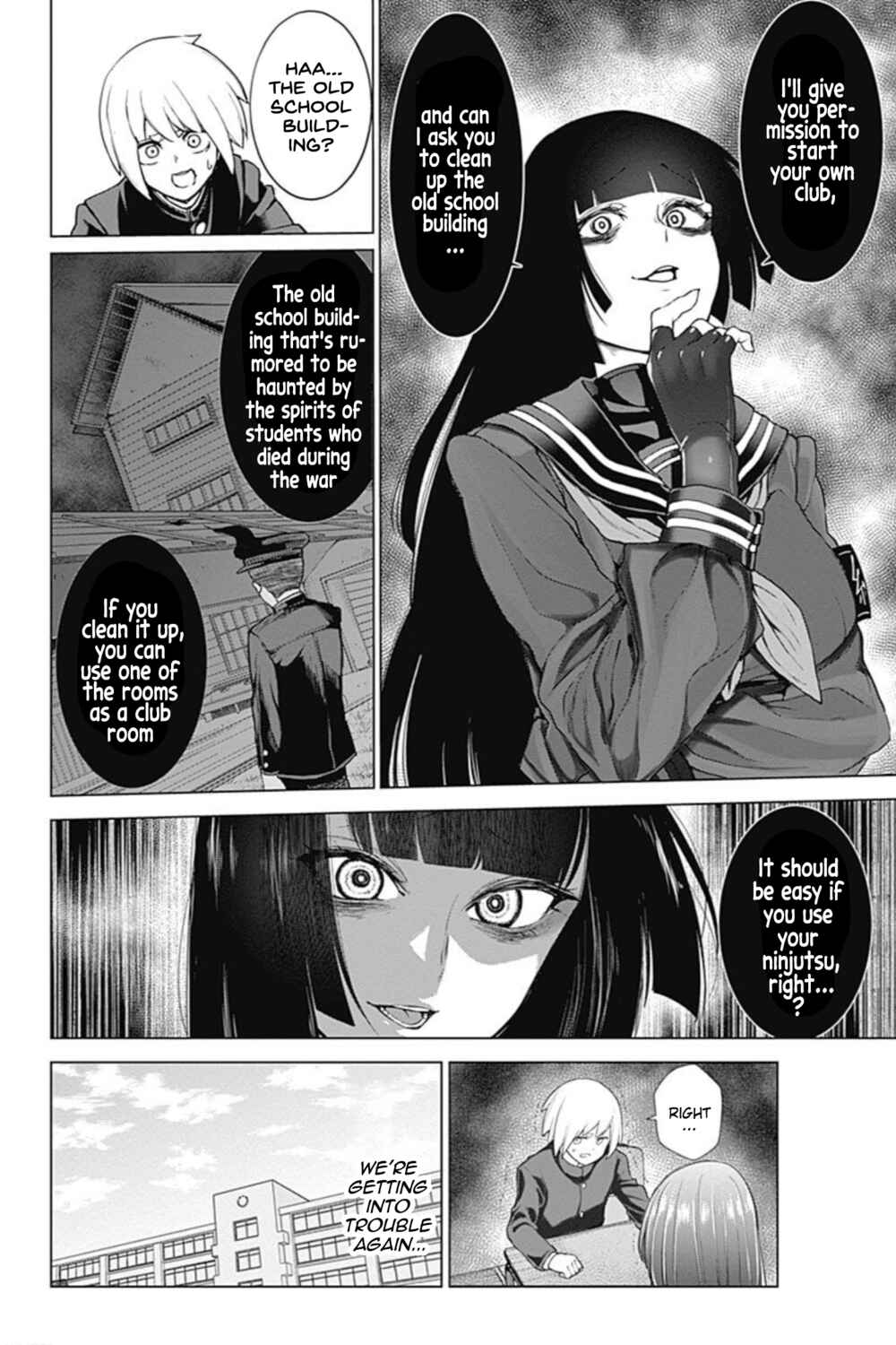 Page 4 Chapter 14 Kunoichi no Ichi! no Ni