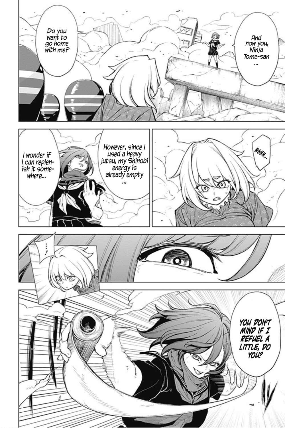 Page 8 Chapter 44 Kunoichi no Ichi! no Ni