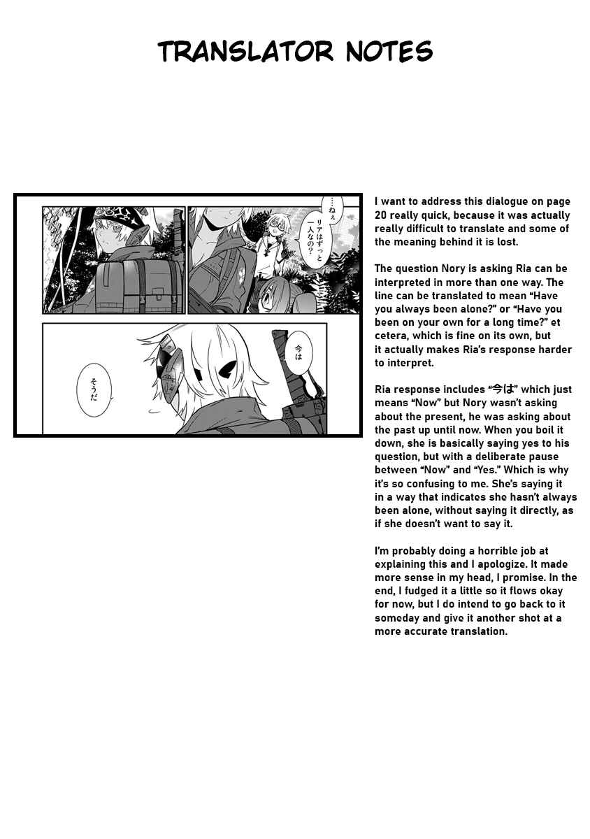 Page 33 Chapter 8 Last Order: Hitori Bocchi no Hyakunen Sensou