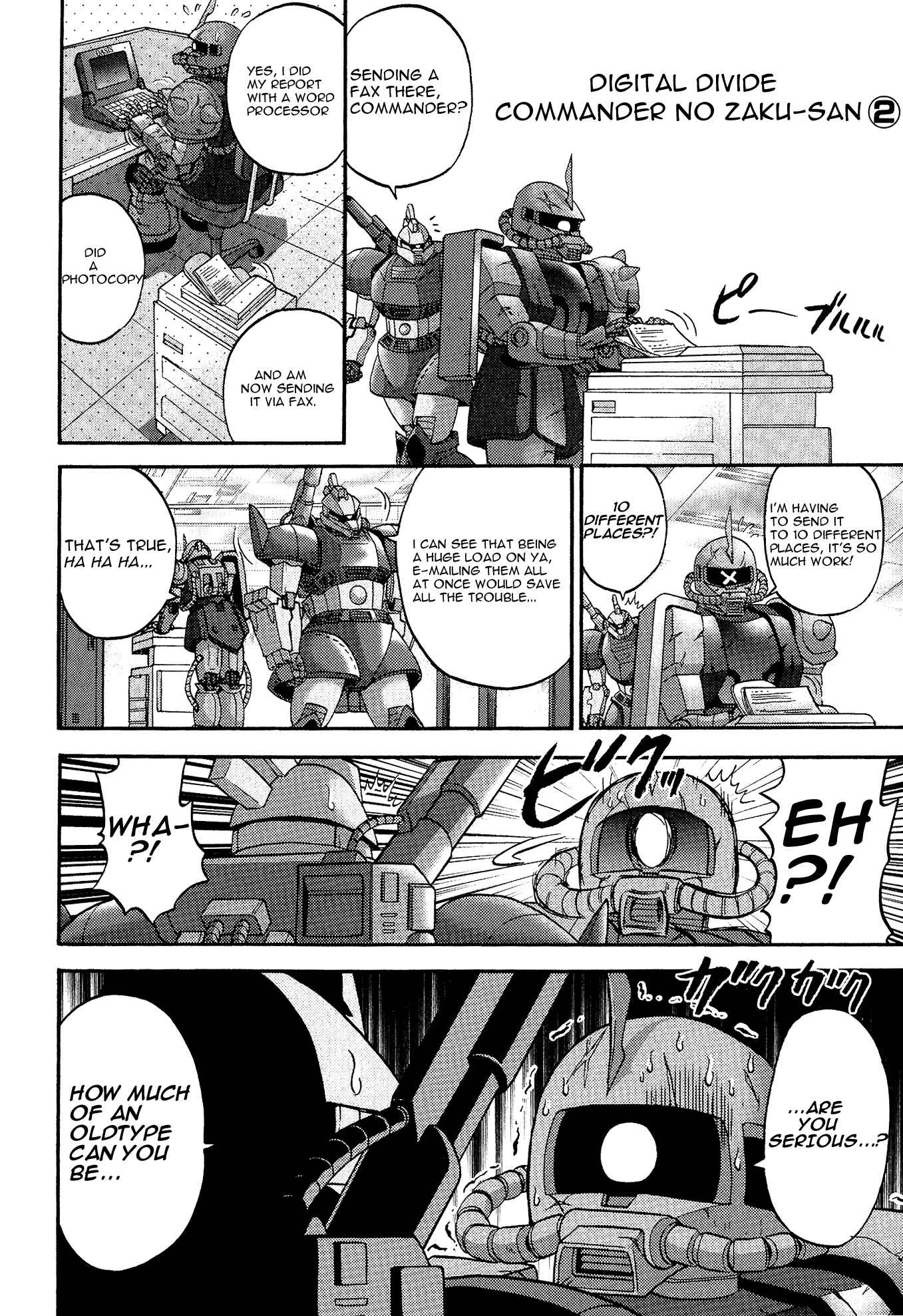 Page 8 Chapter 2 Mr. Mobile Suit Gundam